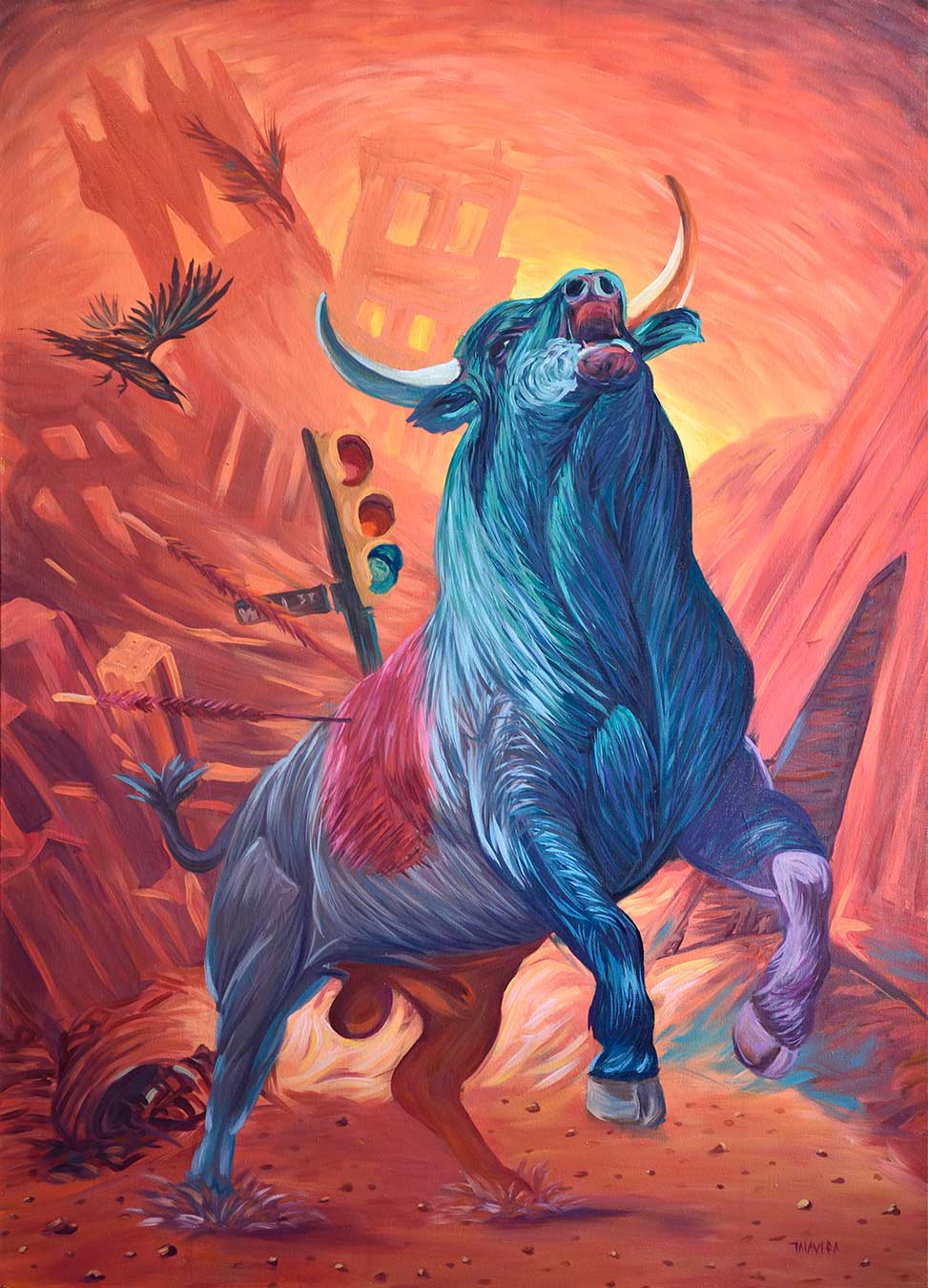 pintura pintado al óleo
